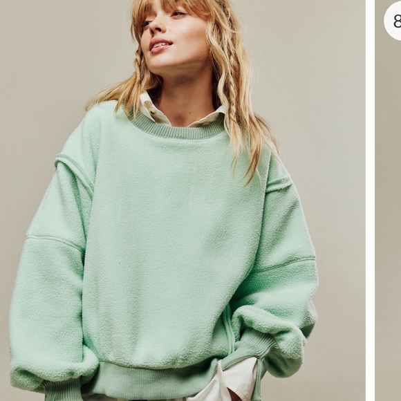🧚♀️NWT We the Free COZY Camden S in Misty Jade She’s OVERSIZED &Adorab… - Picture 3 of 12